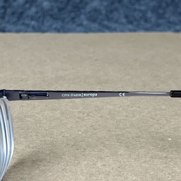 Cote D'Azur CDA 239 C1 Purple Cat Eye Women's Eyeglasses Frame 50-17-135 .  G191 - Picture 6 of 7